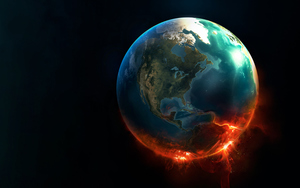 15216_3d_scene_burning_earth