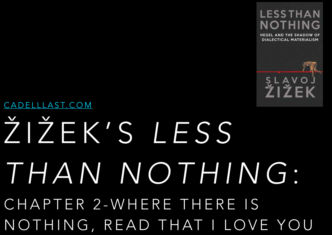 Chapter 2 – Where There Is Nothing, Read That I Love You – Cadell Last