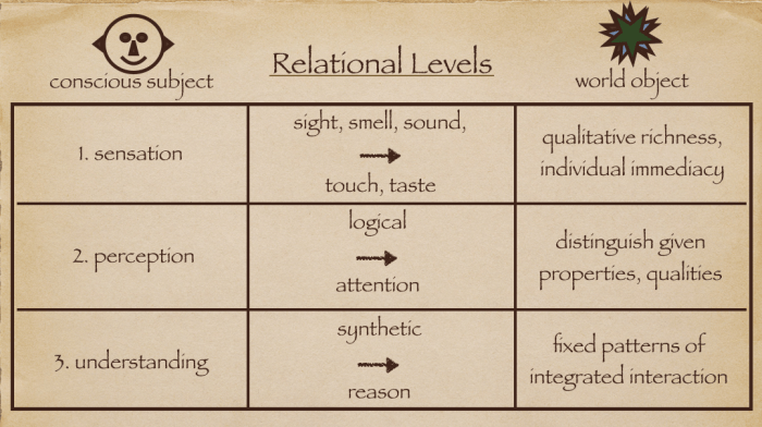 relational levels